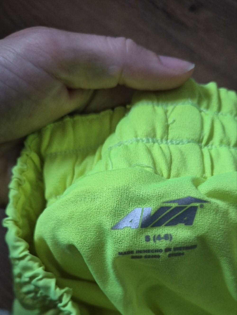 LOT OF 3 Women's Small Athletic Running Shorts All in Motion Avia Neon Lime Oran - Picture 4 of 8
